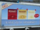 LKW Werbung für Smart American Blend