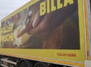 LKW Werbeplane für Billa in Wiener Neudorf