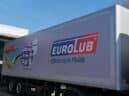 LKW Werbeplane für Eurolub bei Rohr Spezialfahrzeuge in Straubing