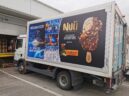 LKW Werbung für Nuii