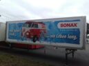 LKW Werbung für Sonax