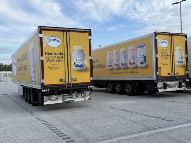 LKW Werbung_Theo Müller AG