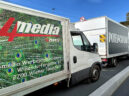 LKW Werbebanner für Potel&Chabot
